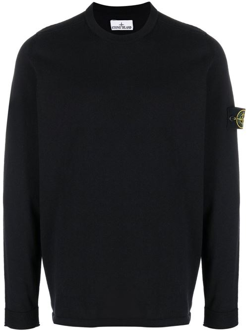 Maglia girocollo con logo STONE ISLAND | 5100062S00B9V0020